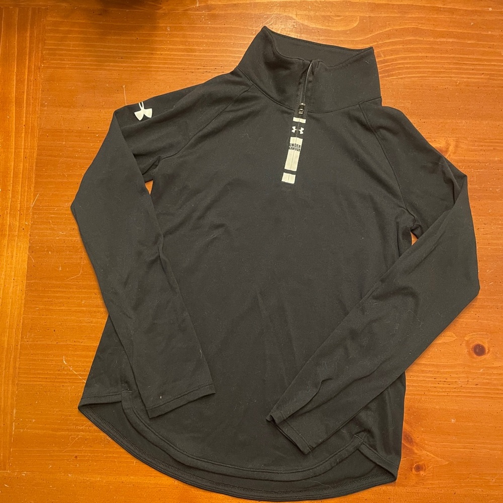 Under Armour Black Kids Sweatshirt
